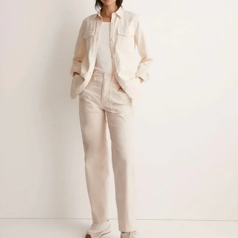 Madewell The Perfect Vintage Wide-Leg Pant: Utility Edition